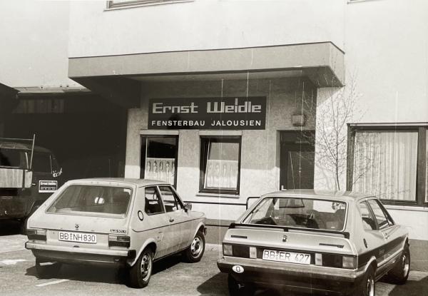 Gebäude Ernst Weidle früher